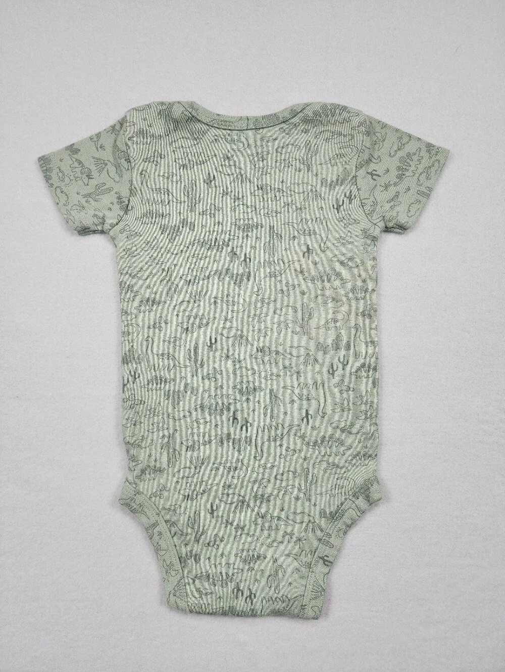 Carter's Baby Boy 4 Piece Dinosaur Safari Onesie Bundle 6 Months